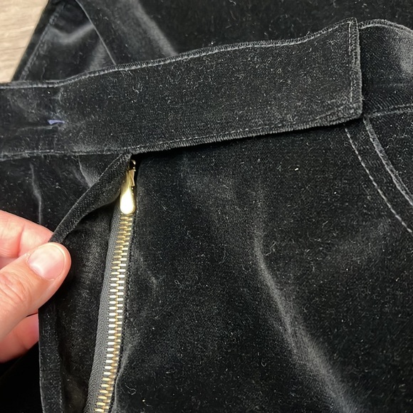 ST.JOHN COLLECTION VELVET TROUSER STYLE PANTS 6 - Picture 10 of 10